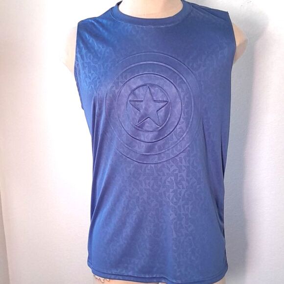 Captain America Muscle T Shirt - Picture 3 of 17